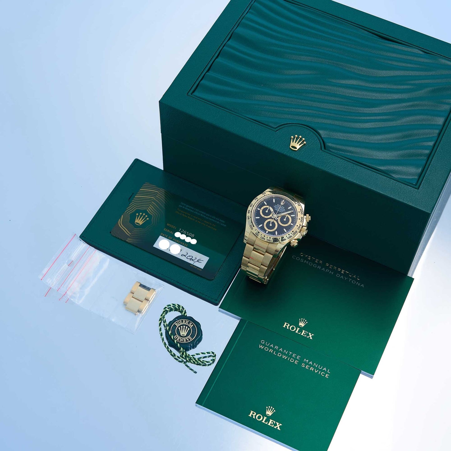 Rolex Daytona Ref. 126508 - "Very good" condition - German first owner - Fullset