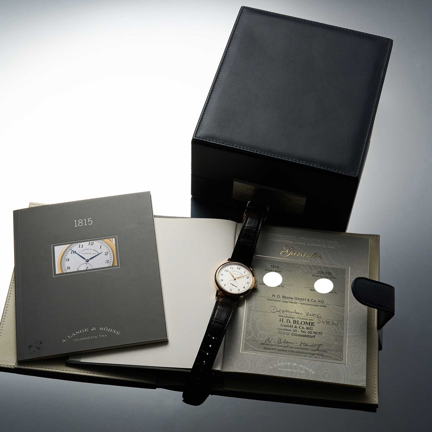 A. Lange & Söhne 1815 Ref. 206.032 - "Very good" condition - Fullset - German first owner