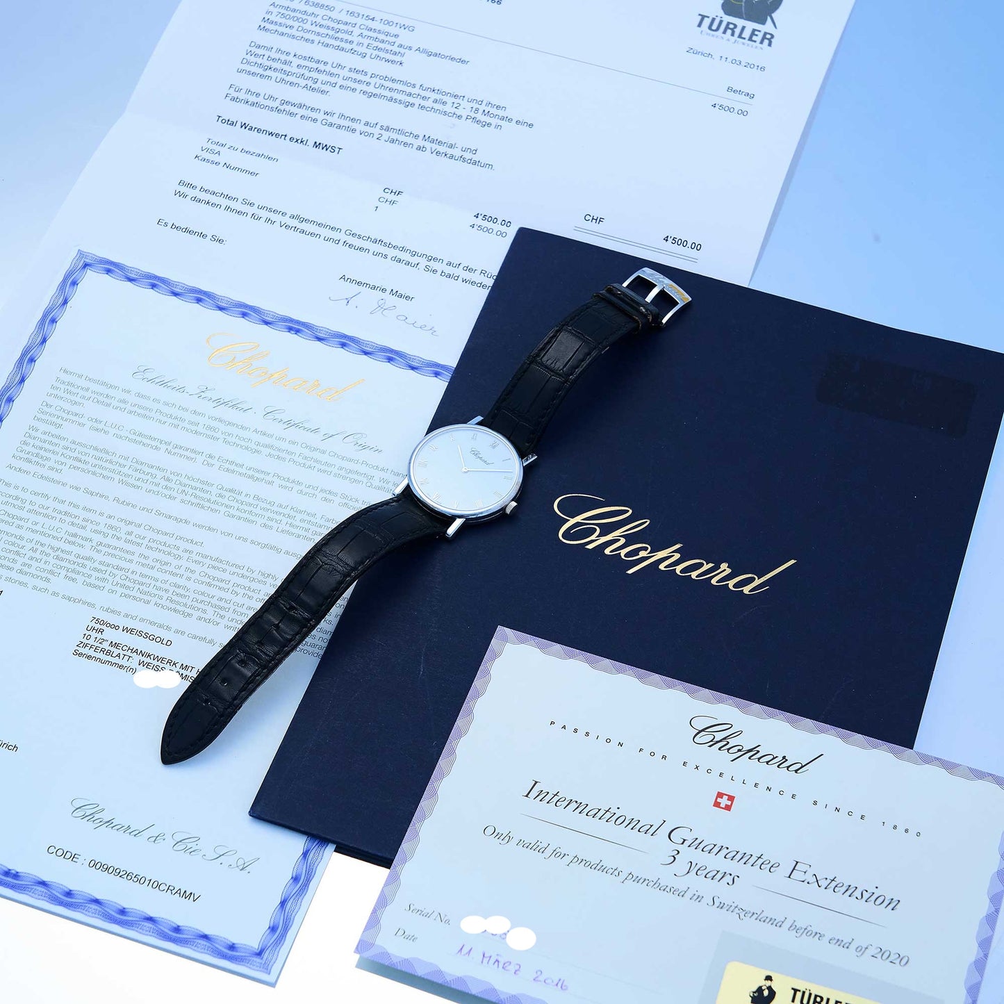 Chopard Classic Classique Ref. 16/3154 - "Very good" condition - Fullset