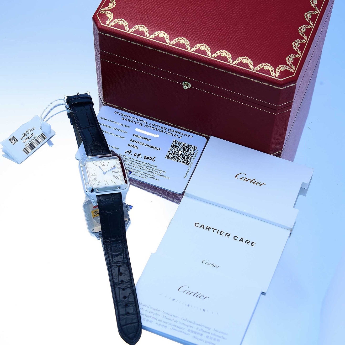Cartier Santos Dumont Ref. WSSA0085 - "NEW / UNWORN" - Fullset