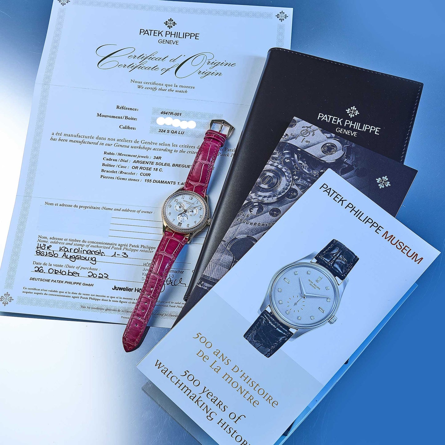 Patek Philippe Annual Calendar Complications Ref. 4947R-001 - "NEW / UNWORN" - German first owner - Fullset