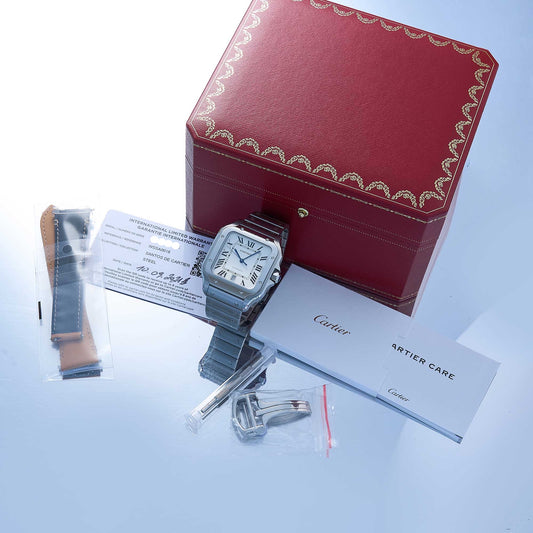 Cartier Santos Ref. WSSA0018 – Zustand „Sehr gut“ – Fullset