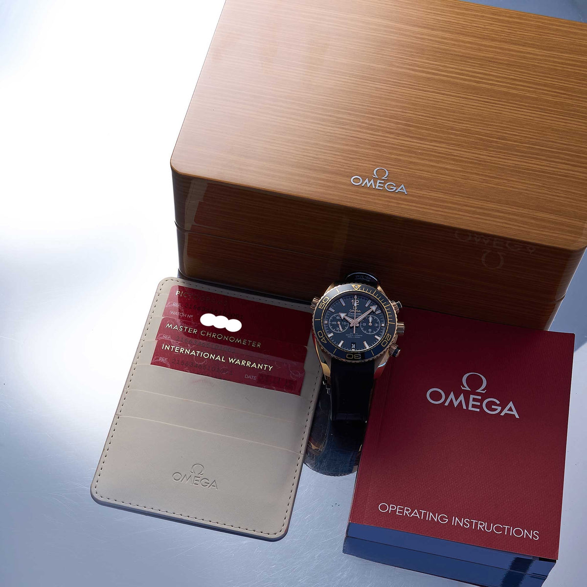 Omega Seamaster Planet Ocean Ref. 215.63.46.51.01.001 - "Very good" condition - Fullset
