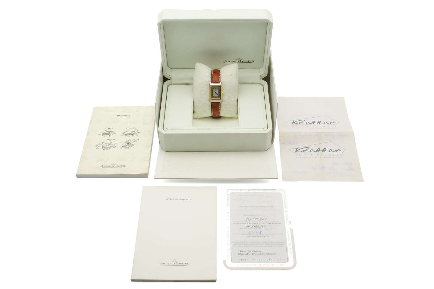 Jaeger-LeCoultre Reverso Lady Ref. 260.5.86 - "Very good" condition - Fullset