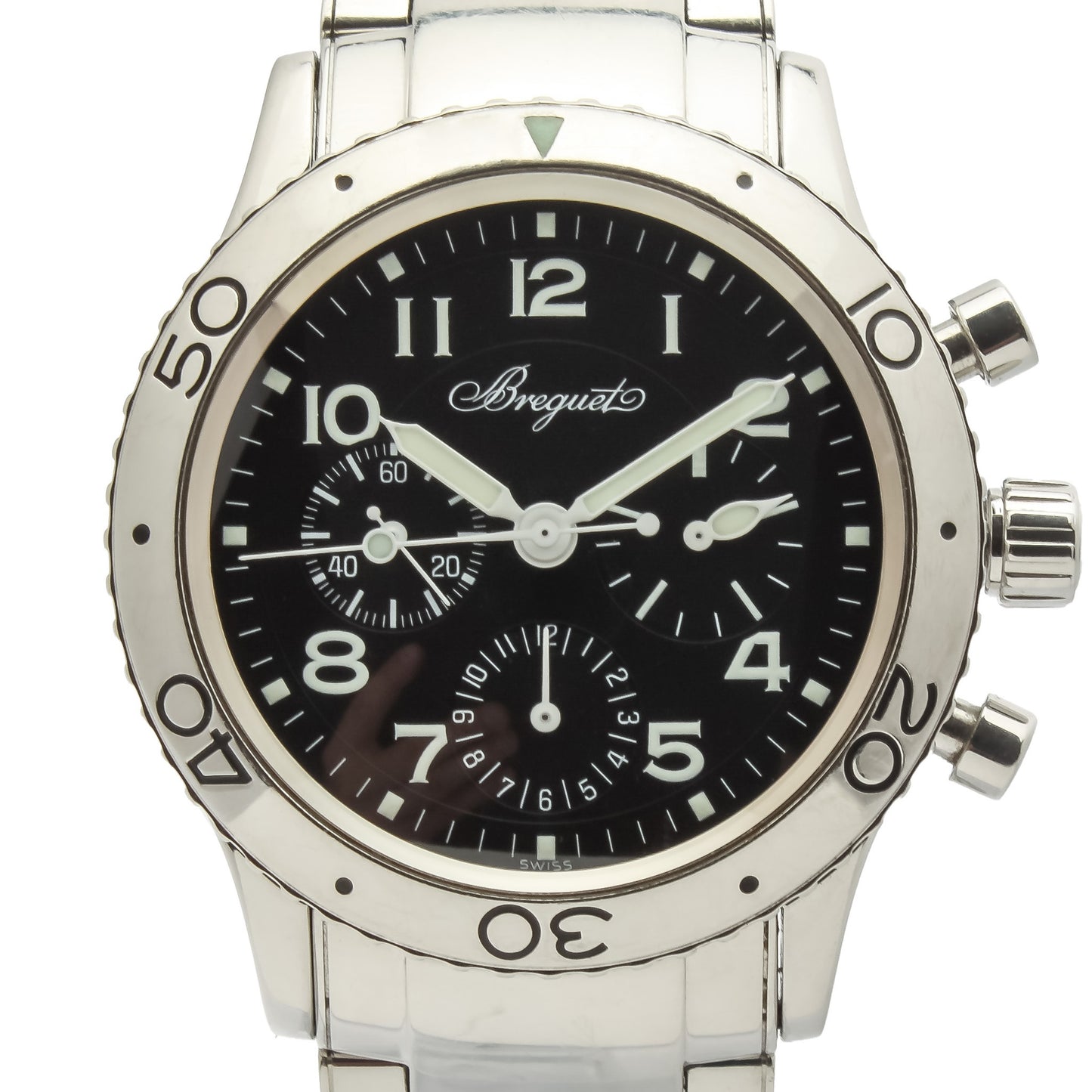 Breguet Type XX Aeronavale Ref. 3800 - "Very good" condition - Fullset