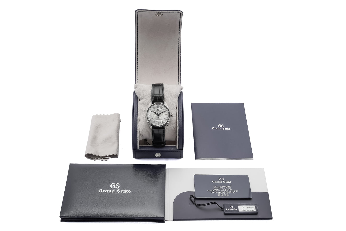 Grand Seiko Collection Manually Wound Hi-beat 36000 9sa4 Ref. SLGW003 - "Very good" condition - Fullset - First owner