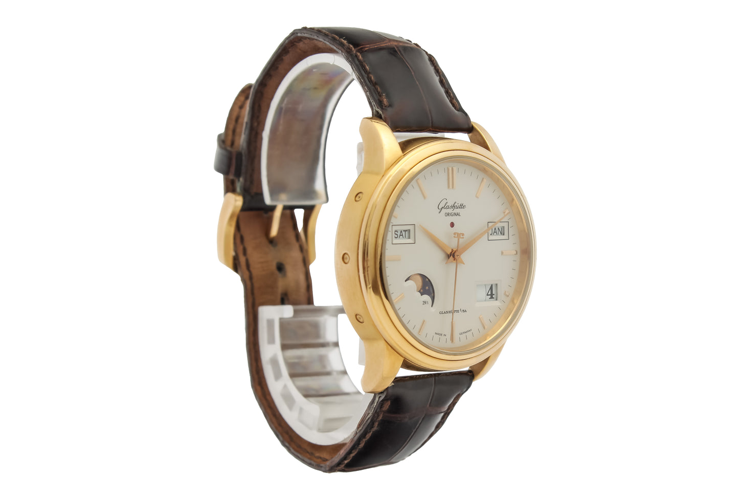 Glashütte Original Senator Ewiger Kalender 11.950 € "Very good" condition - First owner - German Fullset