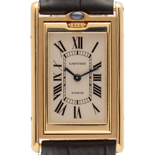 Cartier Basculante - "Very good" condition - Folding clasp