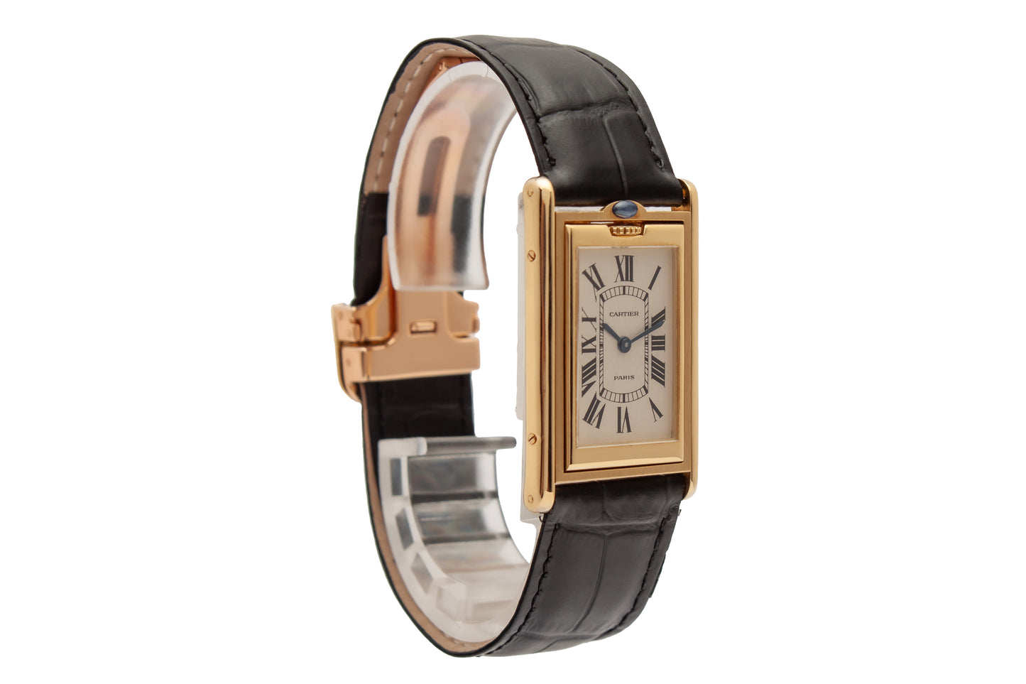 Cartier Basculante - "Very good" condition - Folding clasp