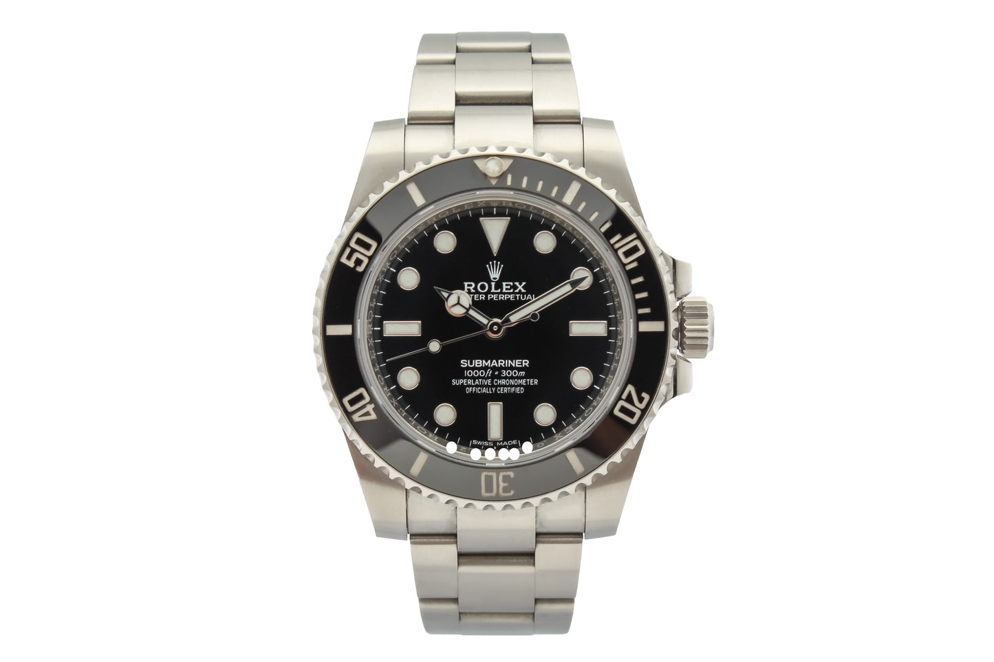 Rolex Submariner Ref. 114060 - "Very good" condition