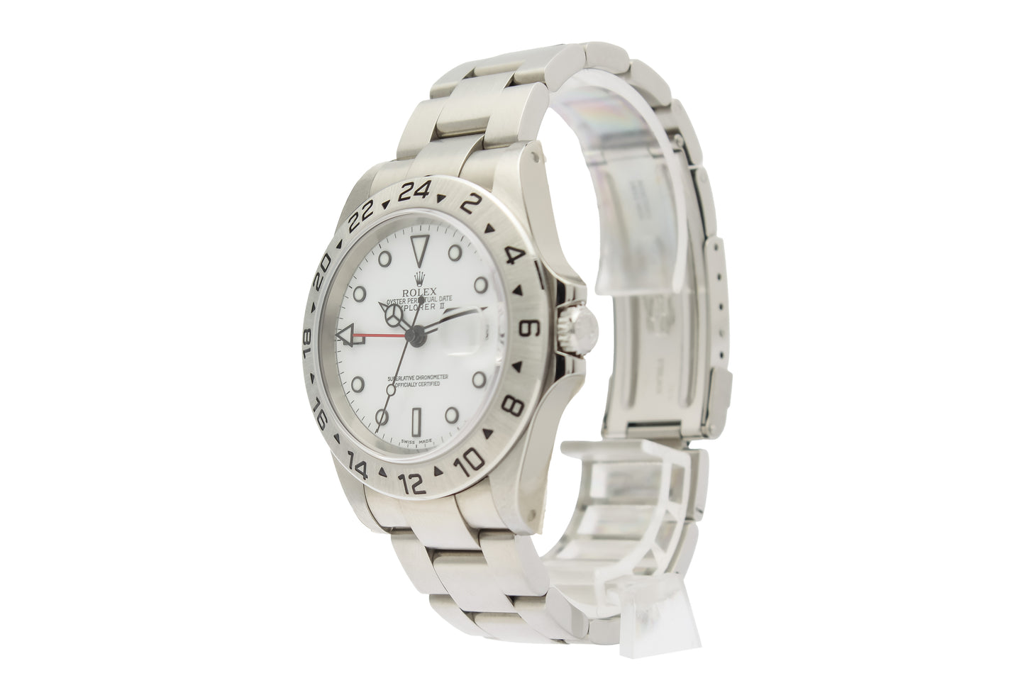 Rolex Explorer II Ref. 16570 - "N.O.S / UNWORN" - Partially stickered - LC 100 Fullset