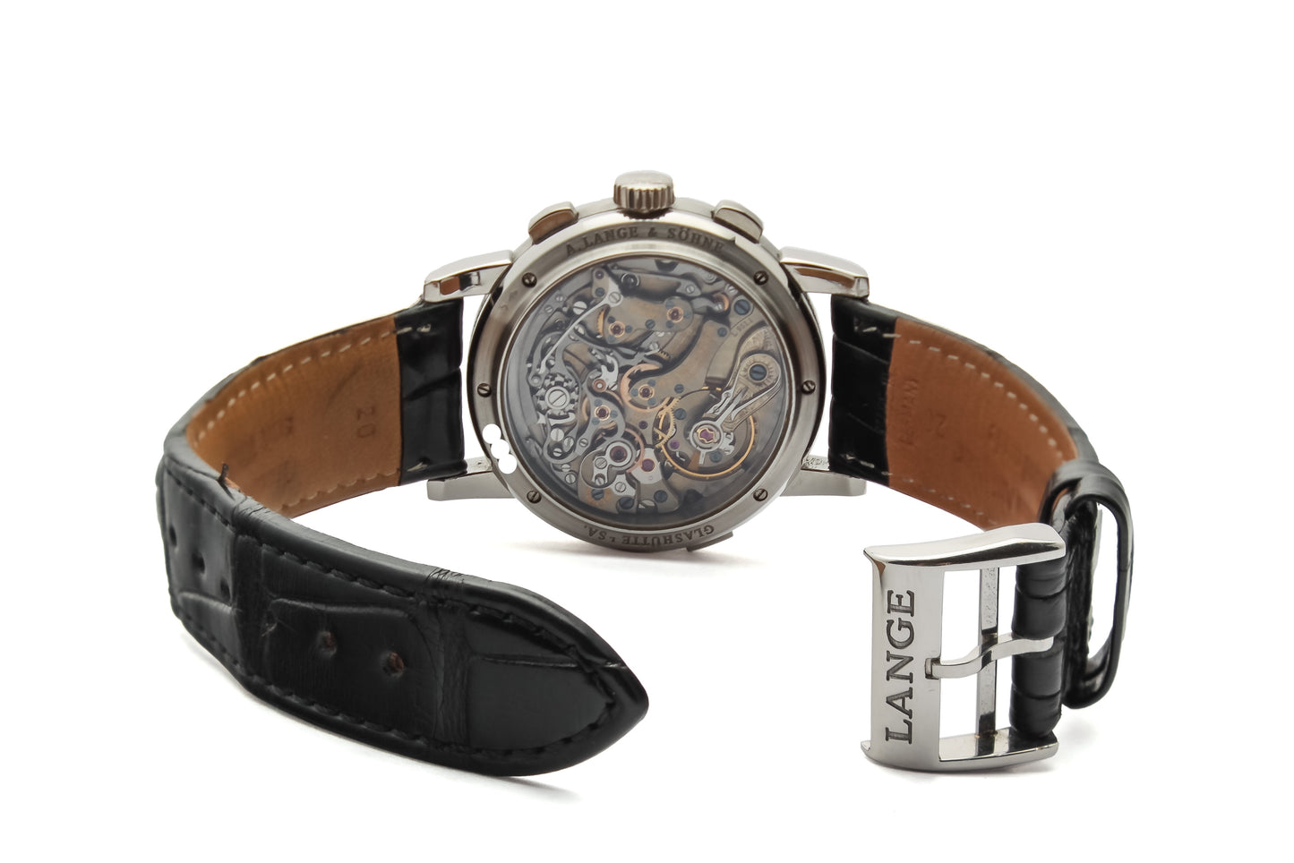 A. Lange & Söhne Datograph Ref. 403.035 - "Very good" condition - "Meter" dial - Papers