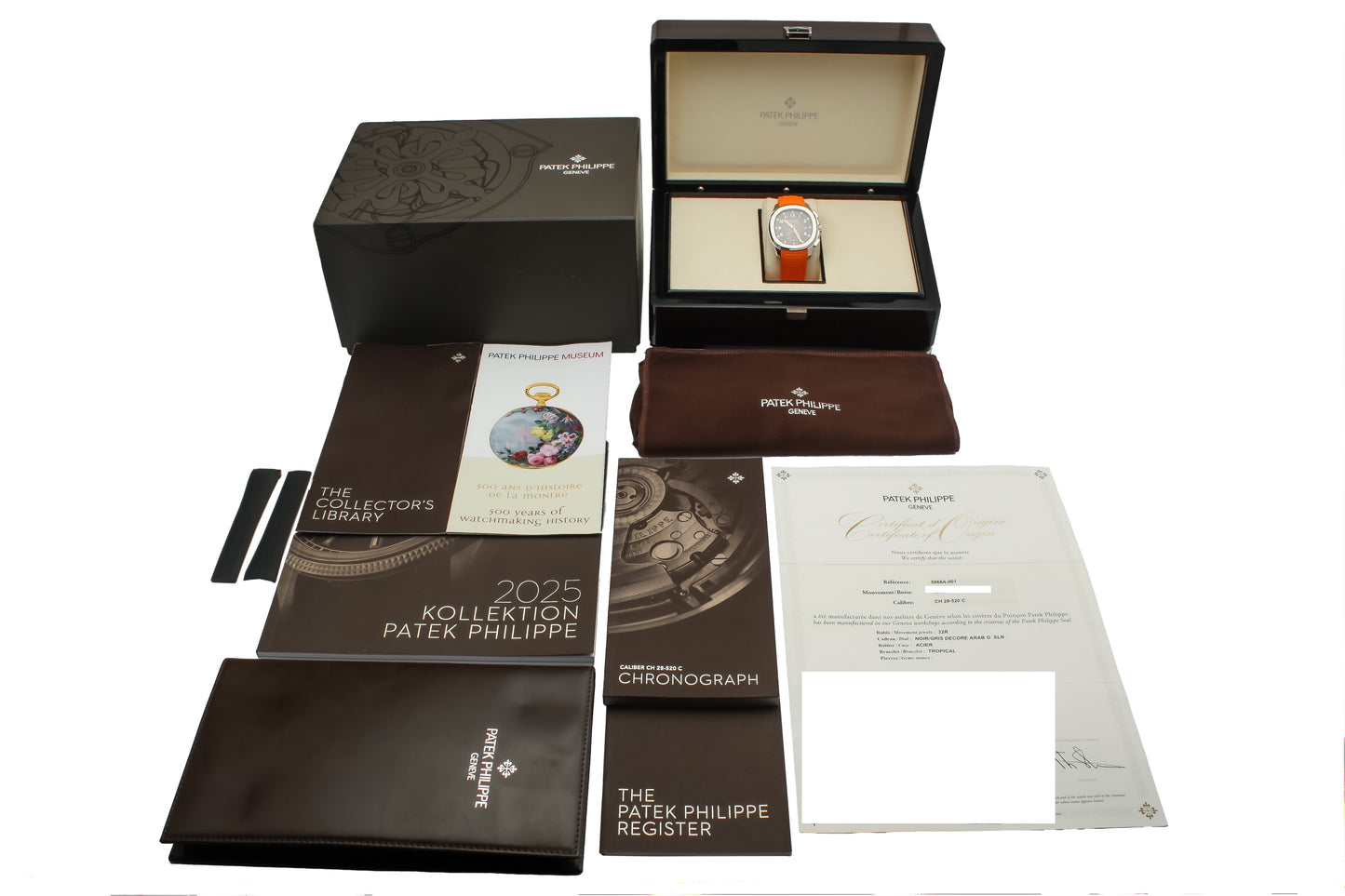 Patek Philippe Aquanaut Ref. 5968A-001 - "Very good" condition - First owner - Fullset