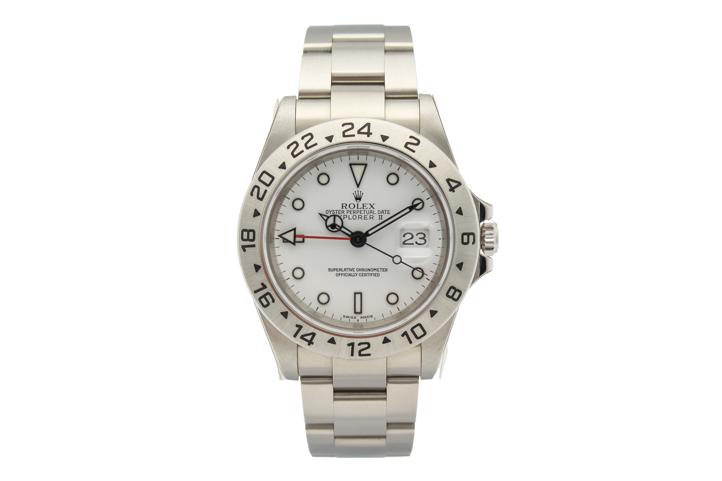 Rolex Explorer II Ref. 16570 - "N.O.S / UNWORN" - Partially stickered - LC 100 Fullset