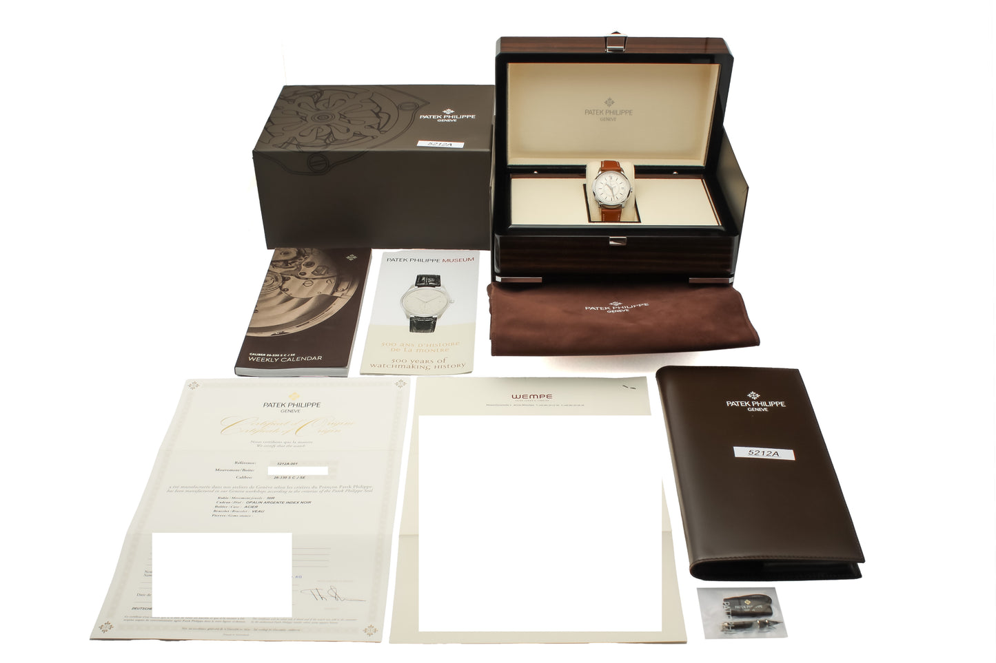 Patek Philippe Calatrava Weekly Calendar Ref. 5212A-001 - "Very good" condition - First german owner - Fullset