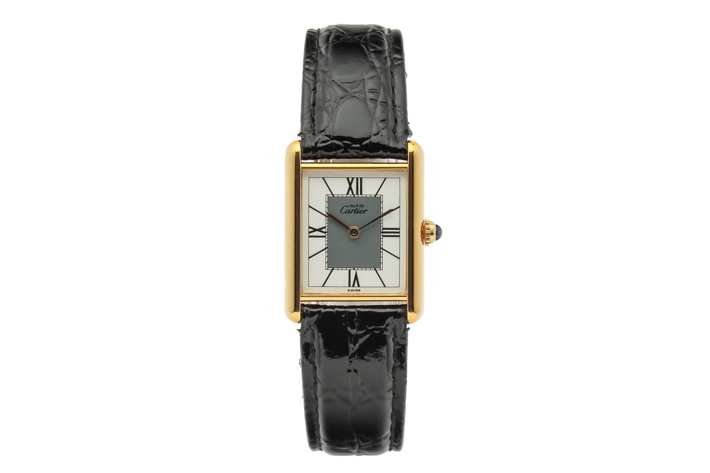 Cartier Tank Vermeil Ref. 590005 - "Very good" condition - German first owner - Papers