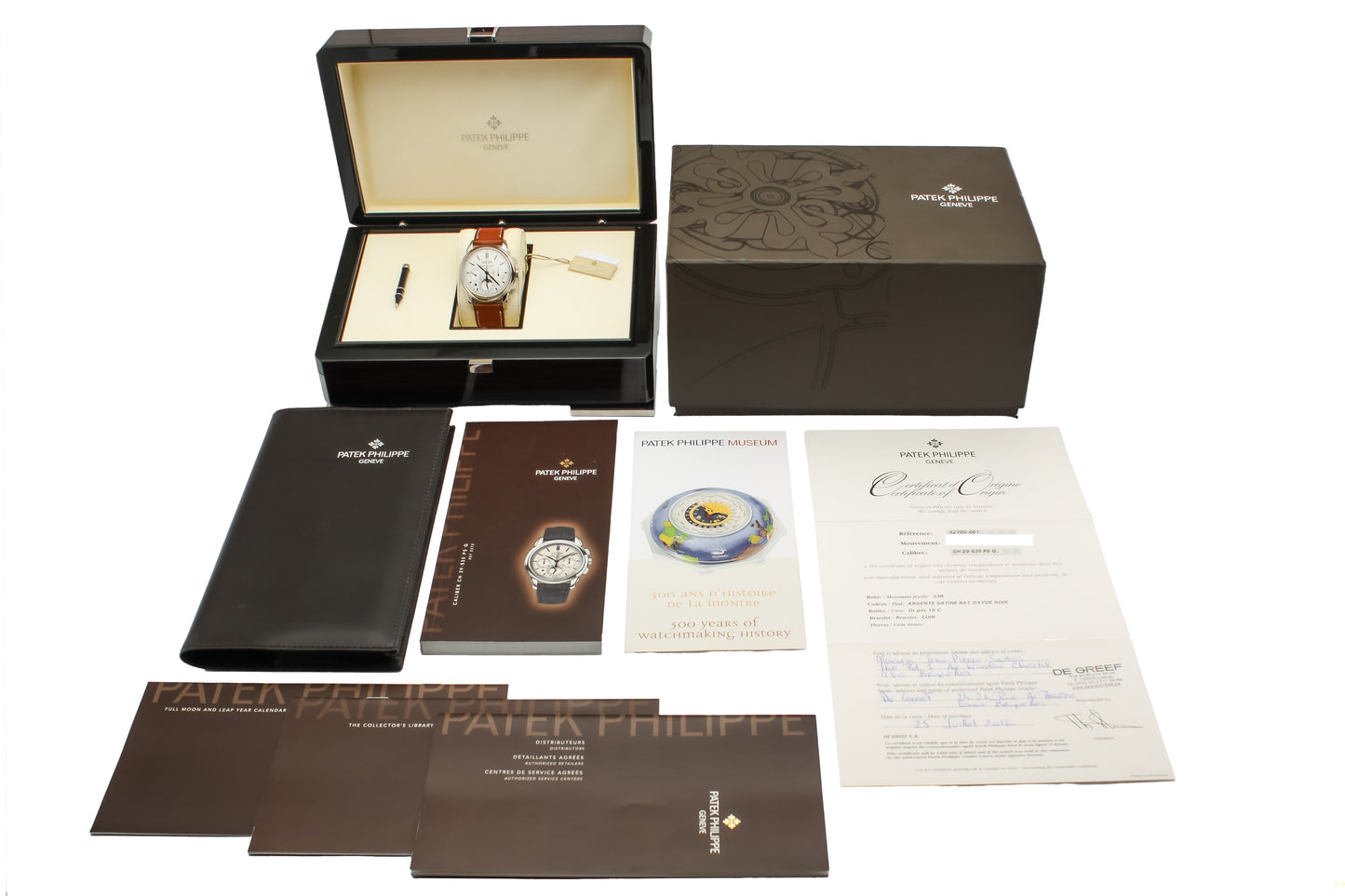 Patek Philippe Perpetual Calendar Chronograph Ref. 5270G-001 - "Very good" condition - EU Fullset - First owner