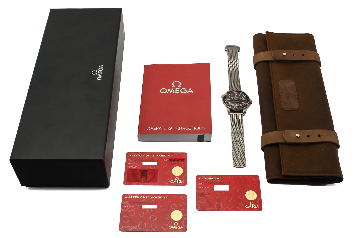 Omega Seamaster Diver 300 M - "Very good" condition - Fullset - First German owner