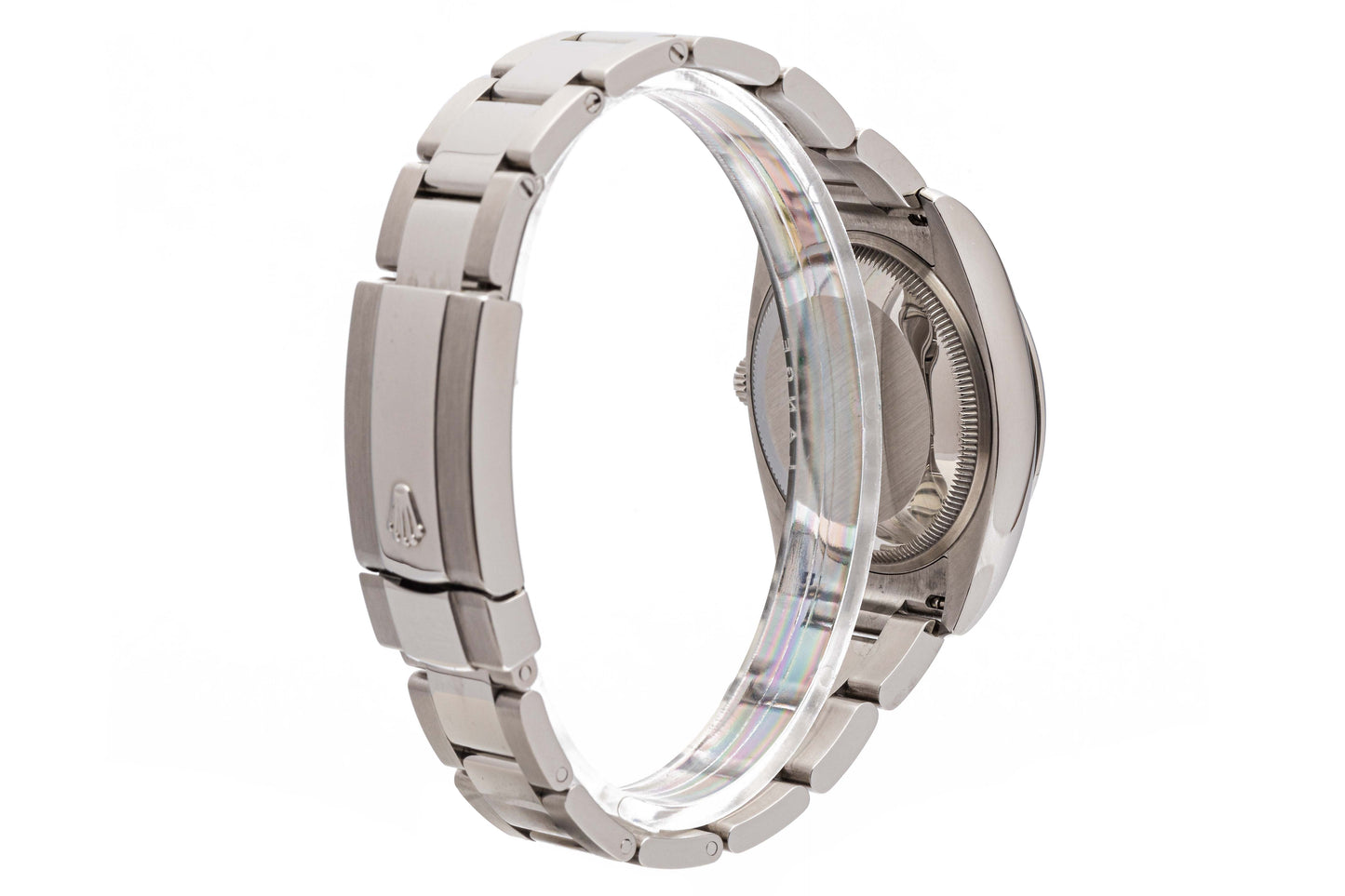 Rolex Oyster Perpetual Date 115200 rose dial