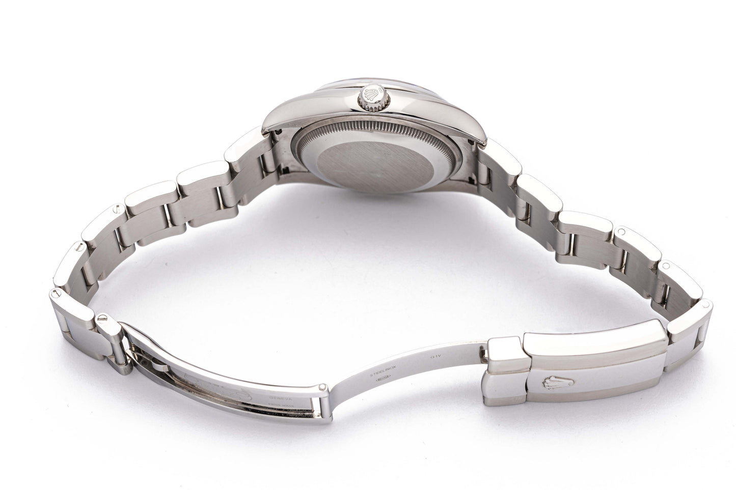 Rolex Oyster Perpetual Date 115200 rose dial