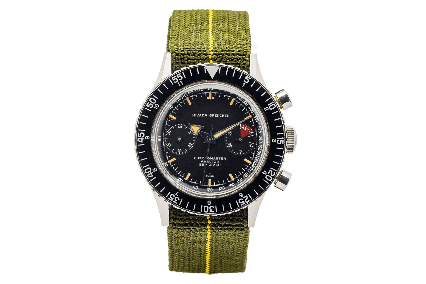 Nivada Chronomaster Aviator Sea Diver Ref.9989-8222 (85001) - "Very good" condition