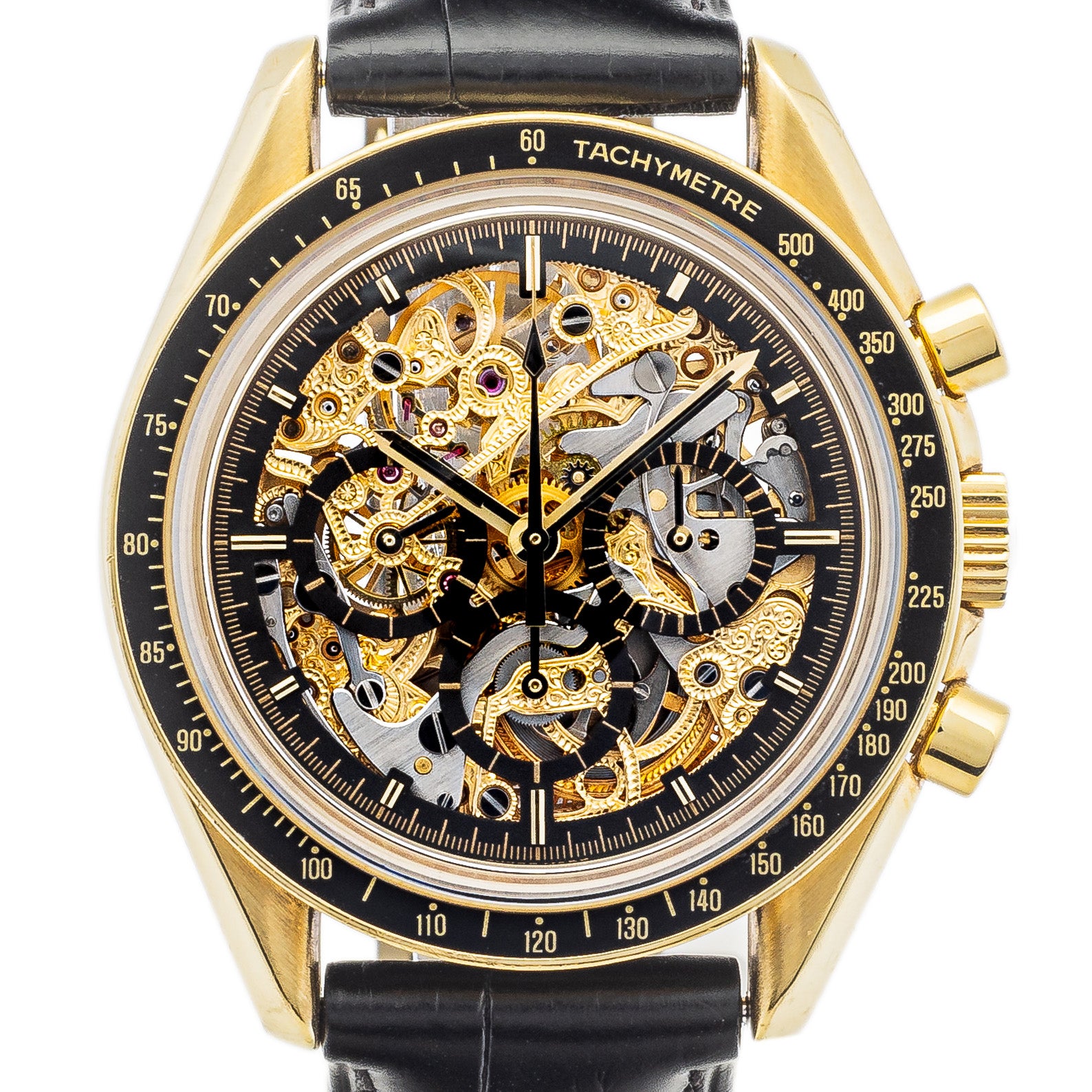 Omega 2024 skeleton watch