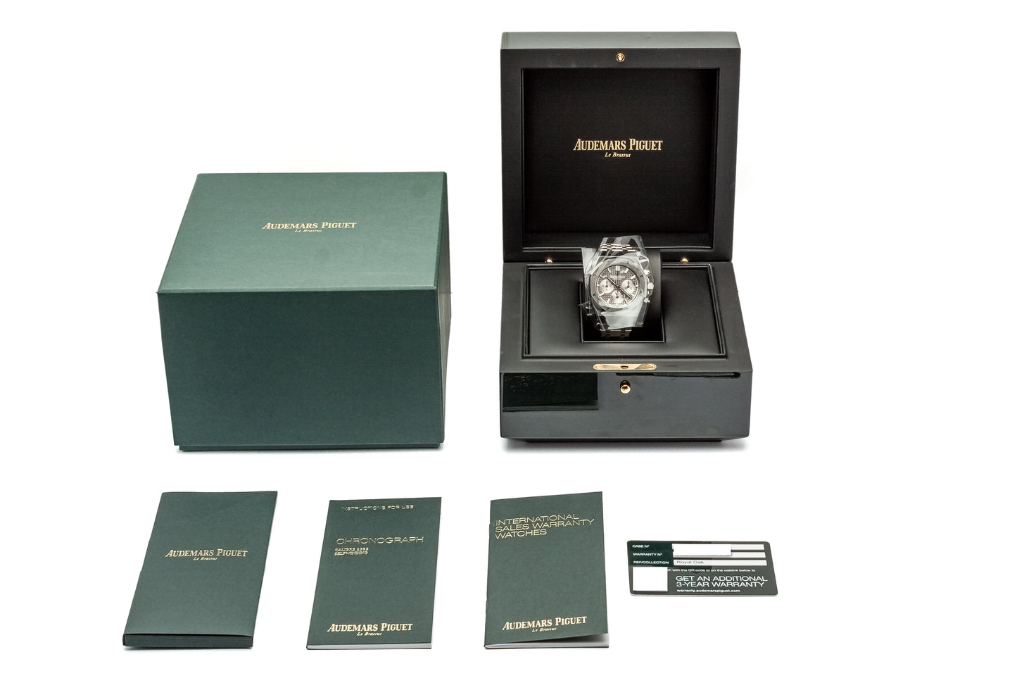 Audemars Piguet Royal Oak Chronograph Ref. 26315ST - "Like new" - Full Set from 2022