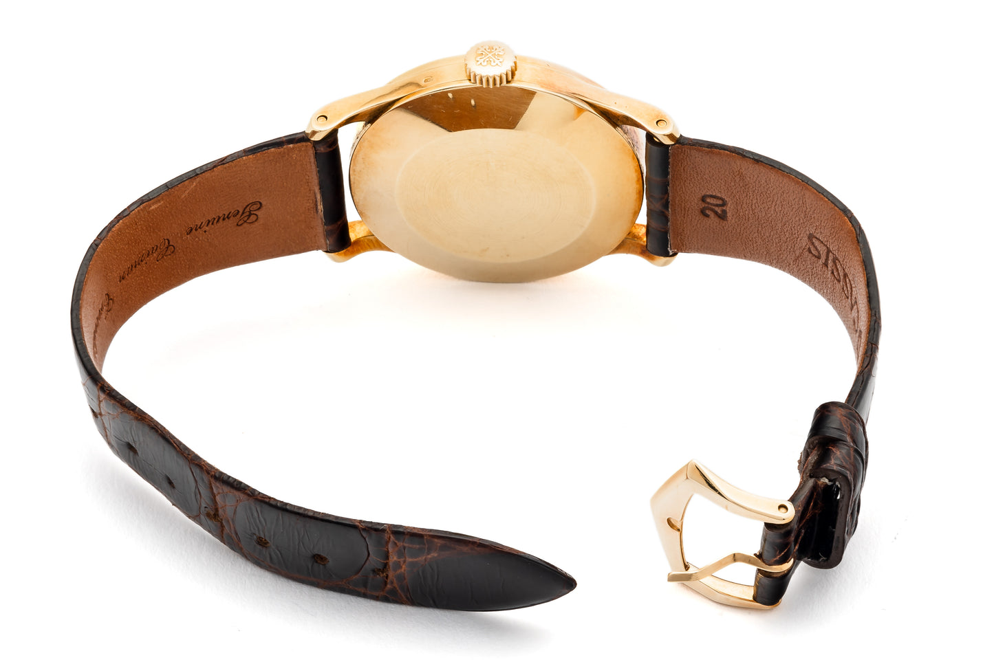 Patek Philippe Calatrava Ref. 570 - rare - beautiful patina - extract of the archives