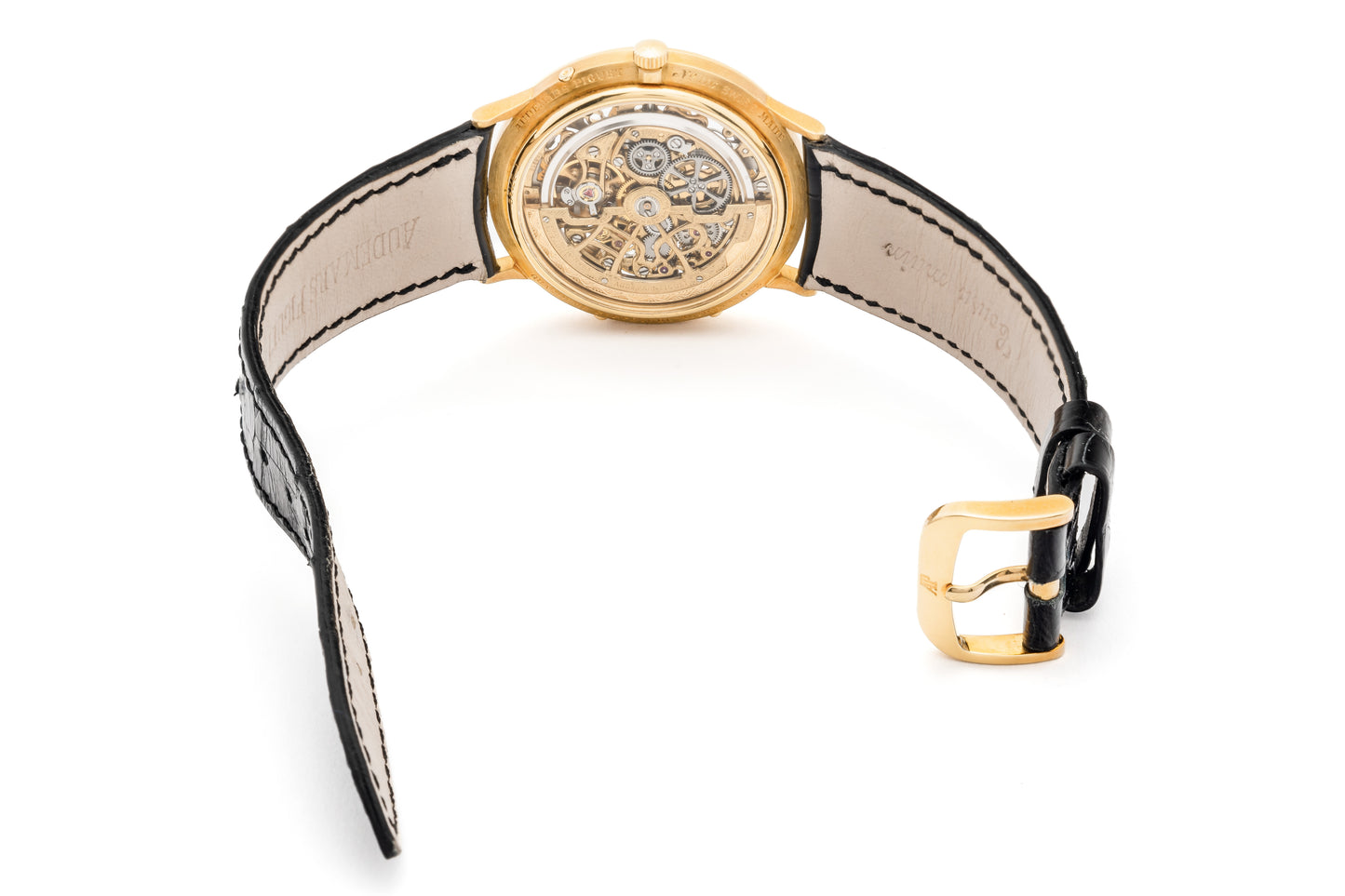 Audemars Piguet Quantieme Perpetual Calendar Skeleton 25558BA - only 154pcs - very rare - extract of the archives