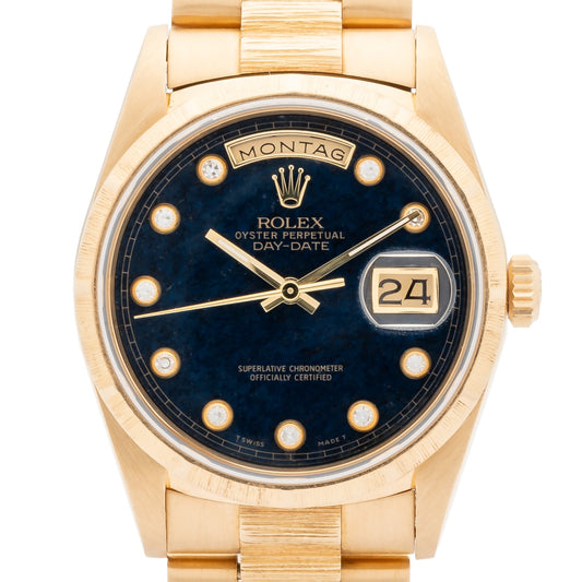 Rolex Day Date 18248 Aventurine Pinball Dial