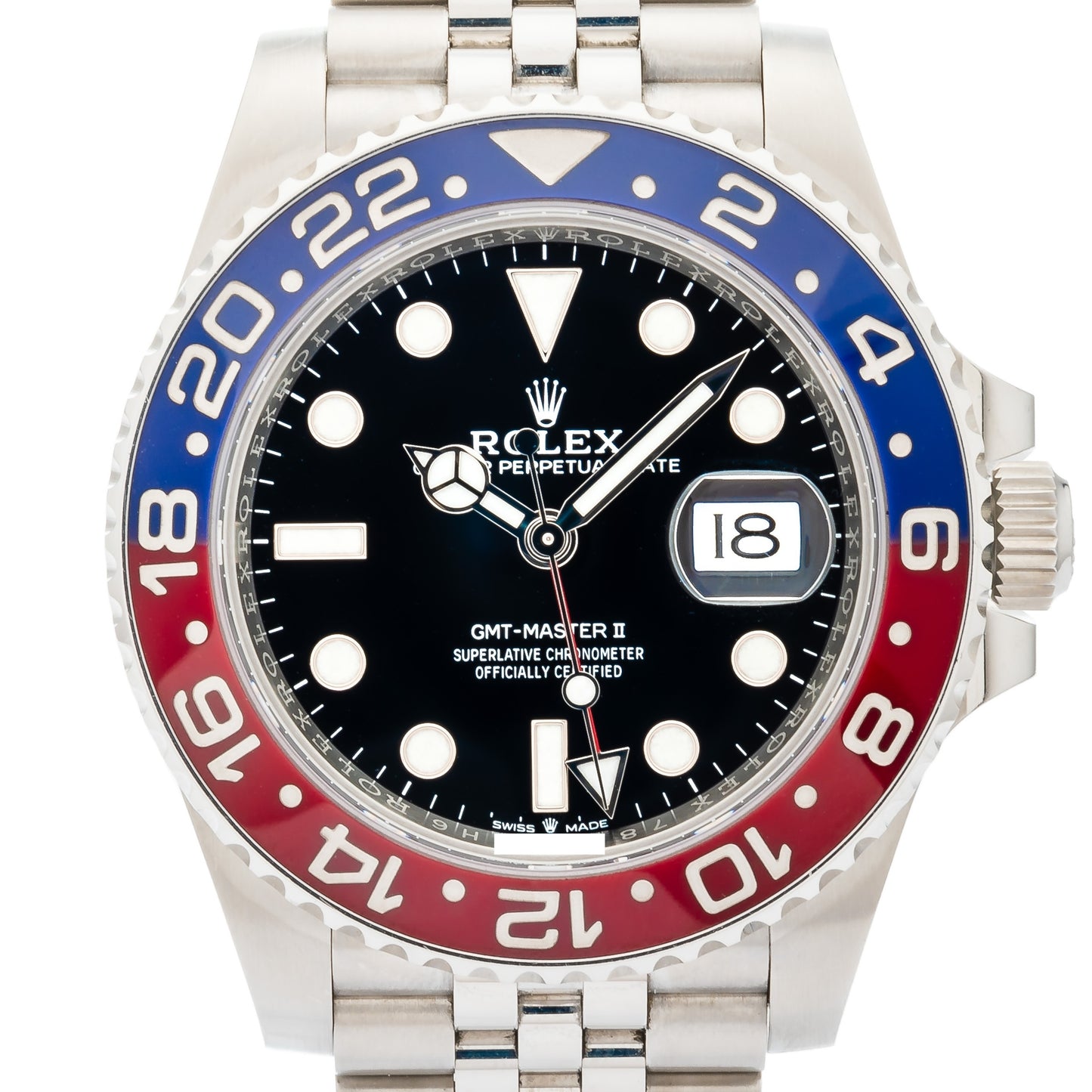 Rolex GMT-Master II Ref. 126710BLRO 'Pepsi' - German Fullset from 2023 - unworn