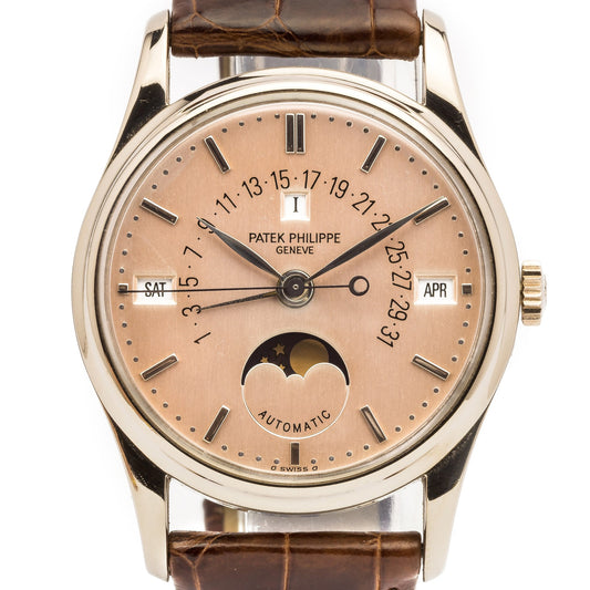 Patek Philippe Perpetual Calendar Retrograde Salmon Dial Ref. 5050