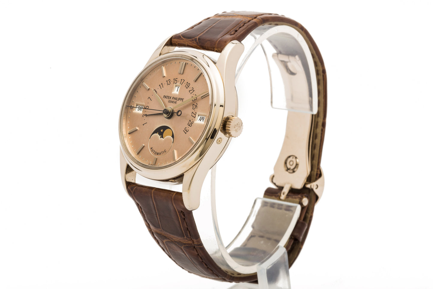 Patek Philippe Perpetual Calendar Retrograde Salmon Dial Ref. 5050