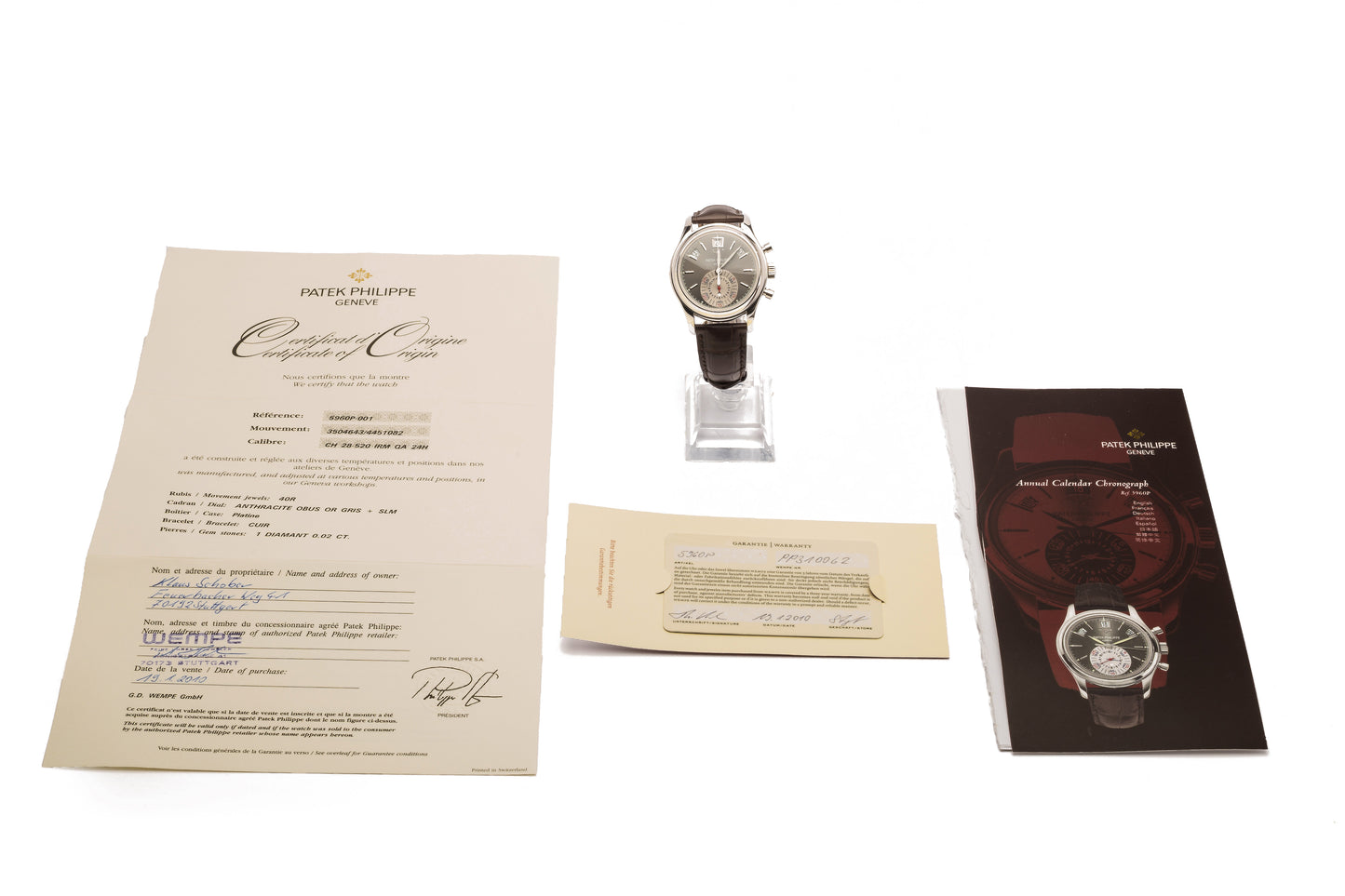 Patek Philippe Annual Calendar Chronograph