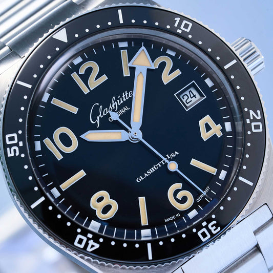 Glashütte Original SeaQ Ref. 13911068070 - "Very good" condition - German first owner - Fullset