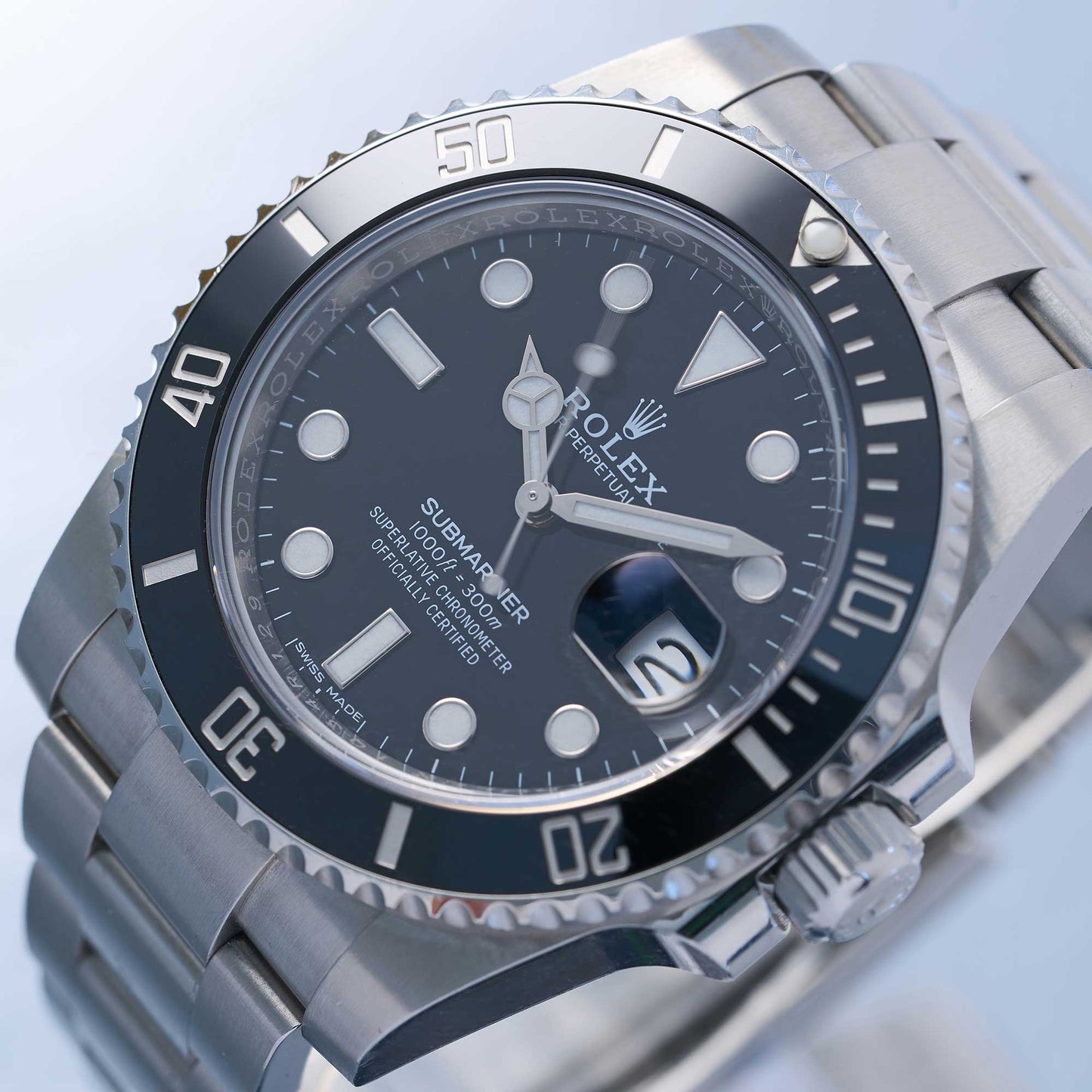 Rolex Submariner Date Ref. 116610LN - "Very good" condition - German fullset