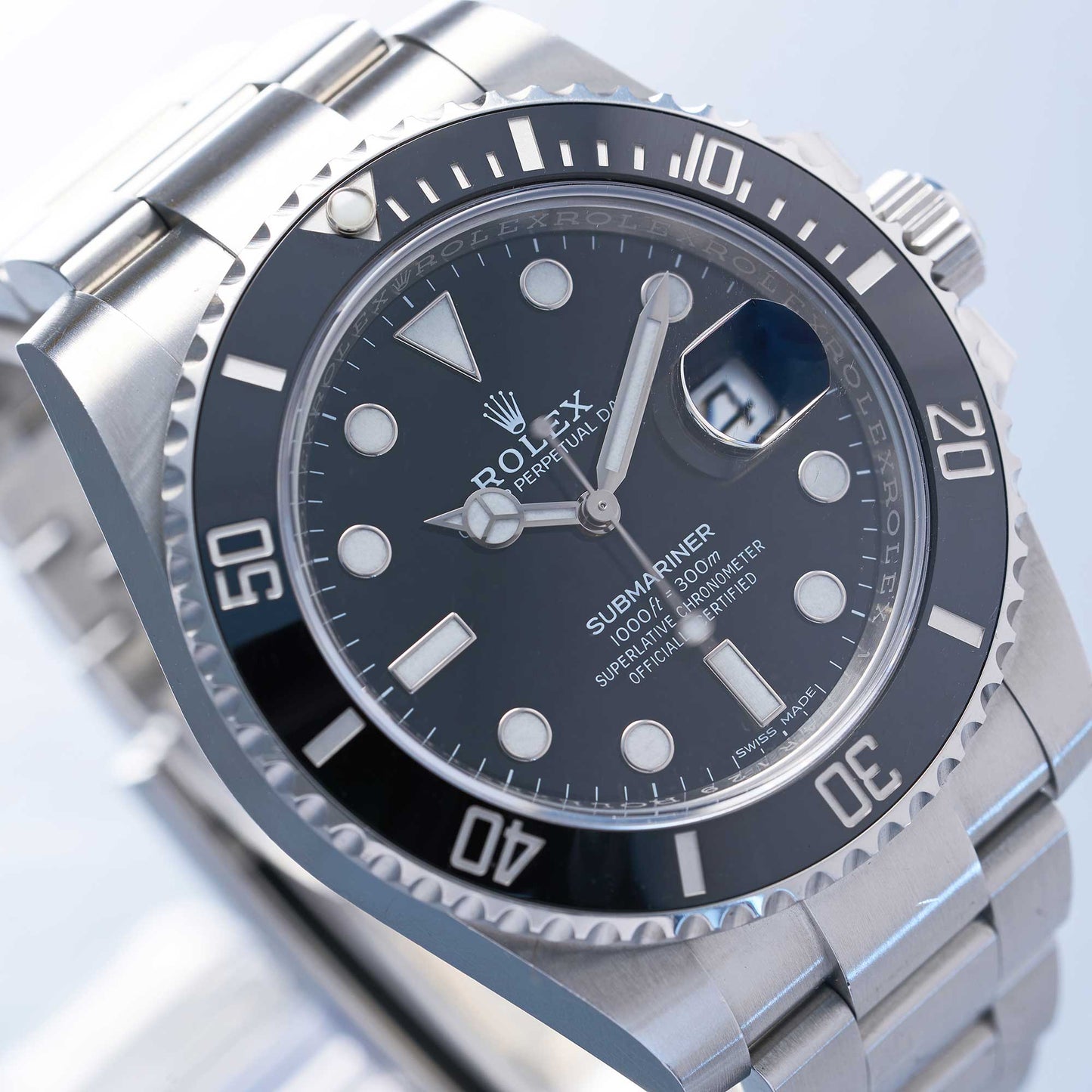 Rolex Submariner Date Ref. 116610LN - "Very good" condition - German fullset