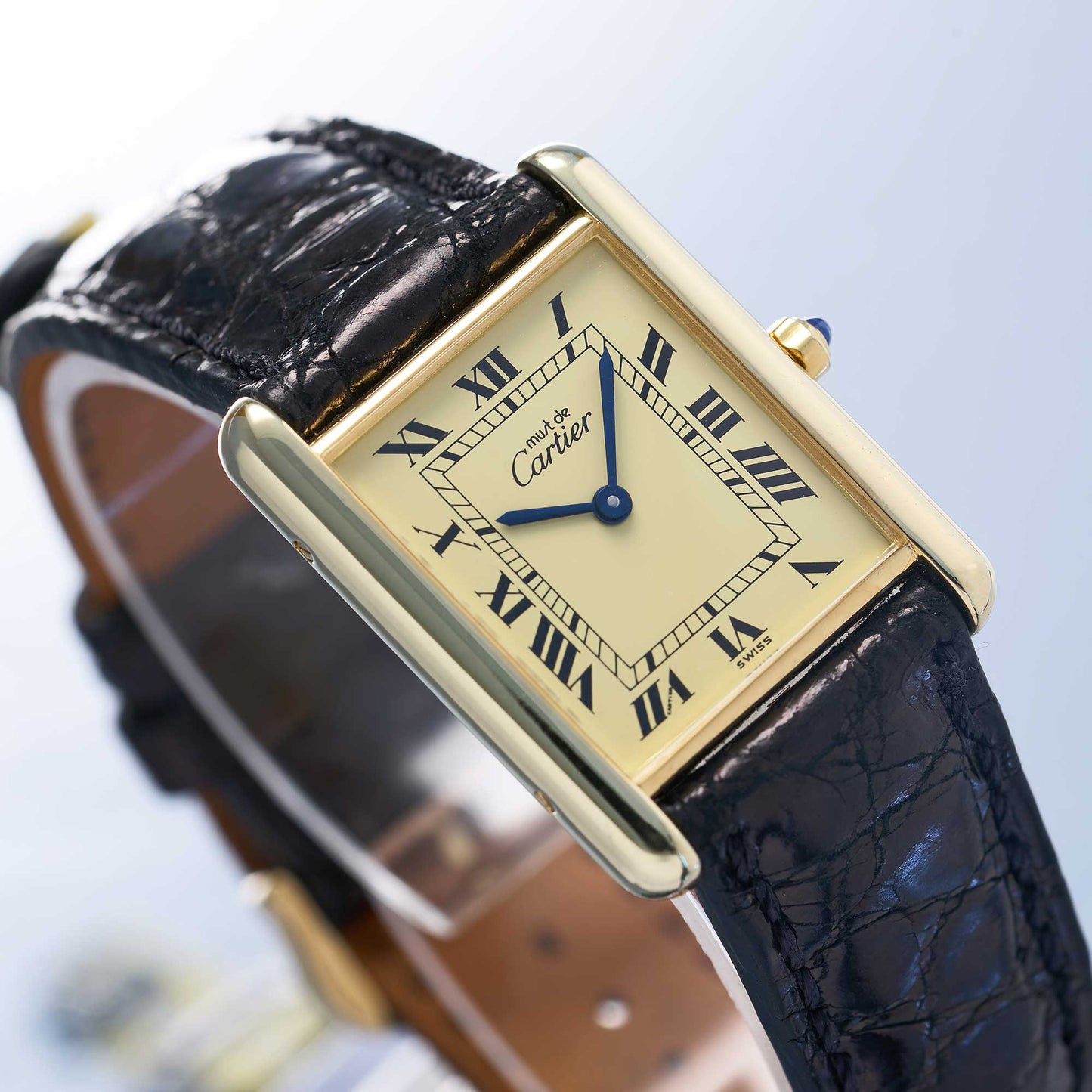 Cartier Tank Ref. 681006 - "Very good" condition - Service in 2025 - Fullset