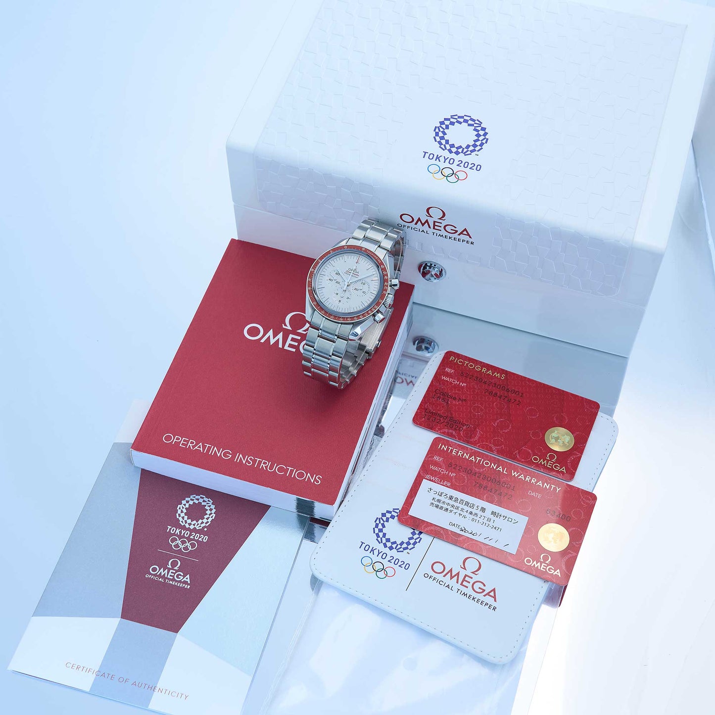 Omega Speedmaster Professional Moonwatch Ref. 522.30.42.30.06.001 - "Very good" condition - Fullset