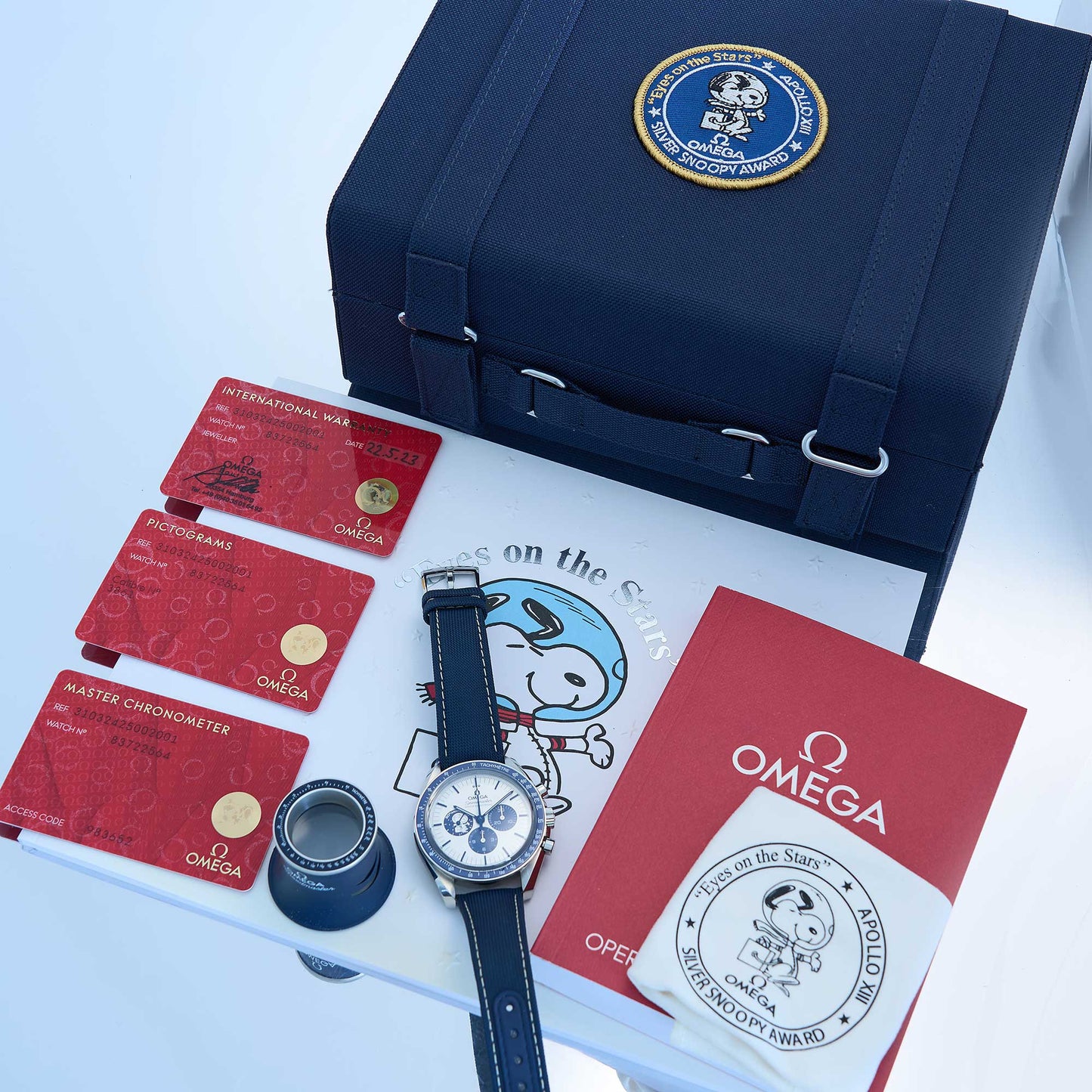 Omega Speedmaster Professional Moonwatch Ref. 310.32.42.50.02.001 - "Very good" condition - German fullset