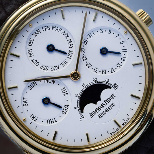 Audemars Piguet Quantieme Perpetual Calendar Ref. 25657BA - "Very good" condition - Box and documents