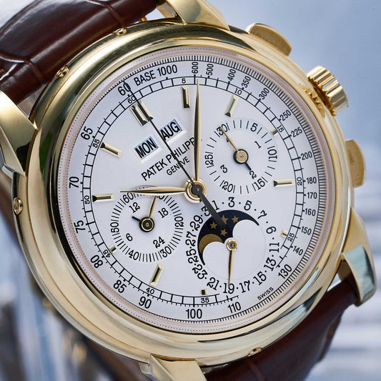 Patek Philippe Perpetual Calendar Chronograph Ref. 5970J-001 - "Very good" condition - Unpolished - Fullset