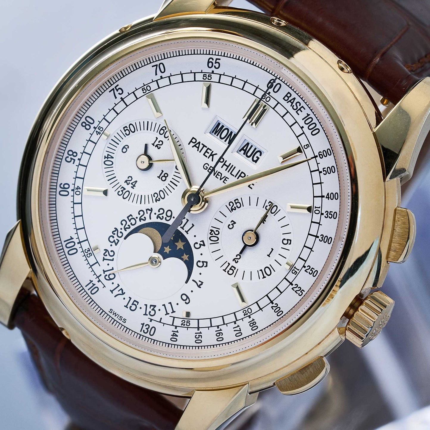 Patek Philippe Perpetual Calendar Chronograph Ref. 5970J-001 - "Very good" condition - Unpolished - Fullset