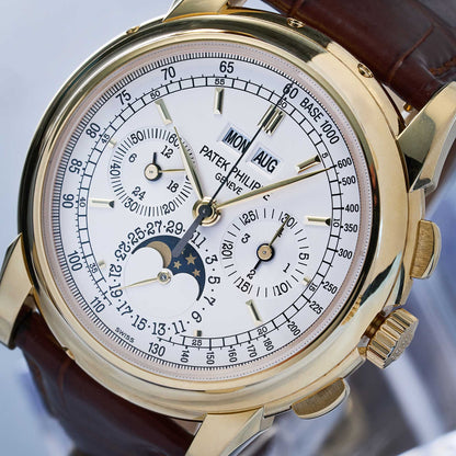 Patek Philippe Perpetual Calendar Chronograph Ref. 5970J-001 - "Very good" condition - Unpolished - Fullset