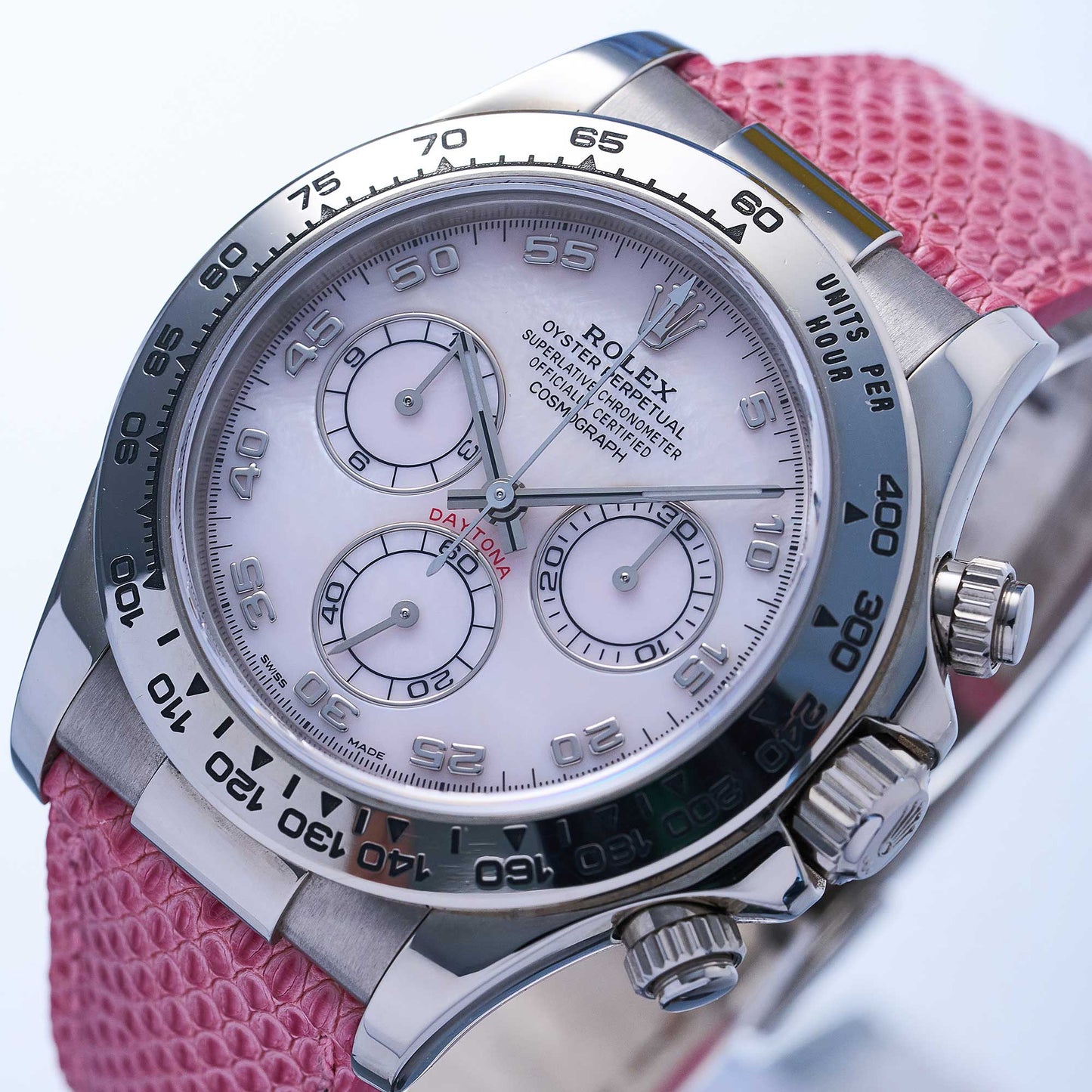 Rolex Daytona Ref. 116519 - "Very good" condition - Pink MOP Dial - Rolex service 2025
