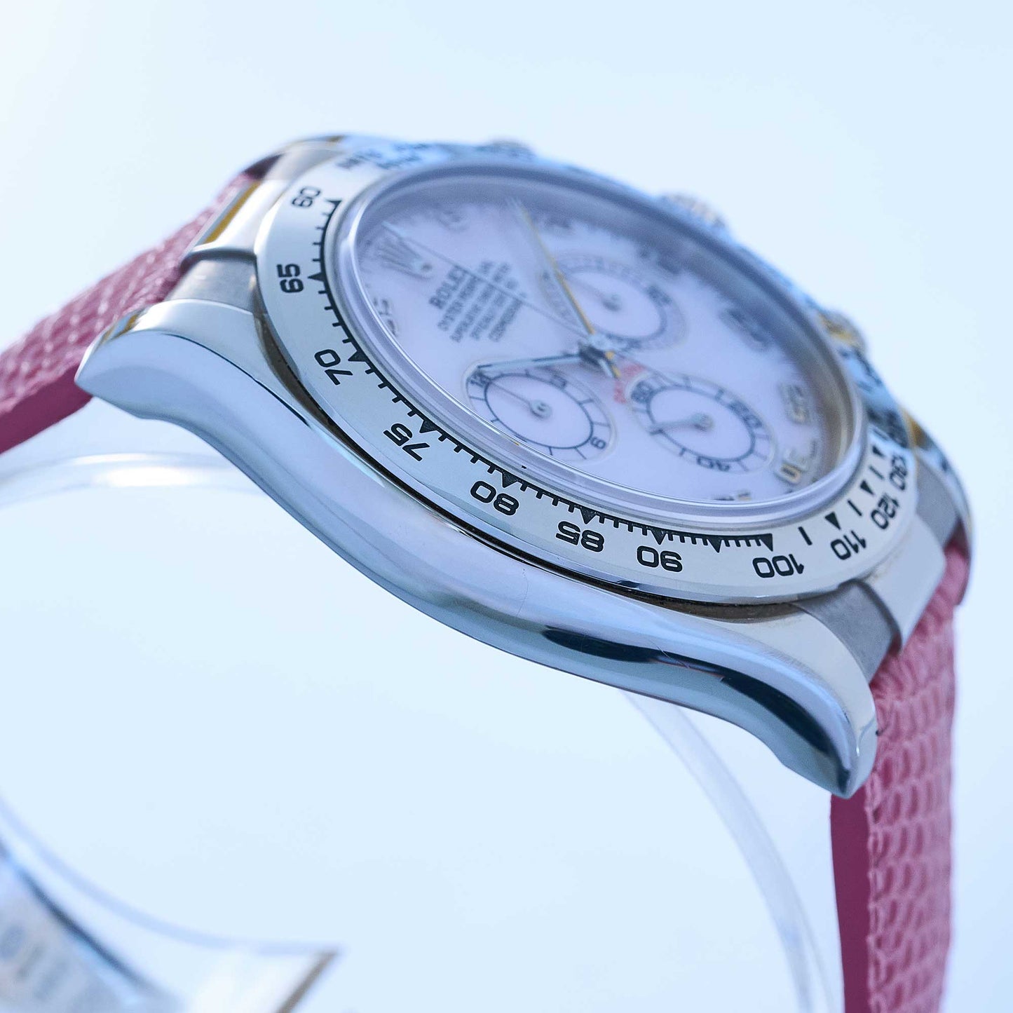 Rolex Daytona Ref. 116519 - "Very good" condition - Pink MOP Dial - Rolex service 2025