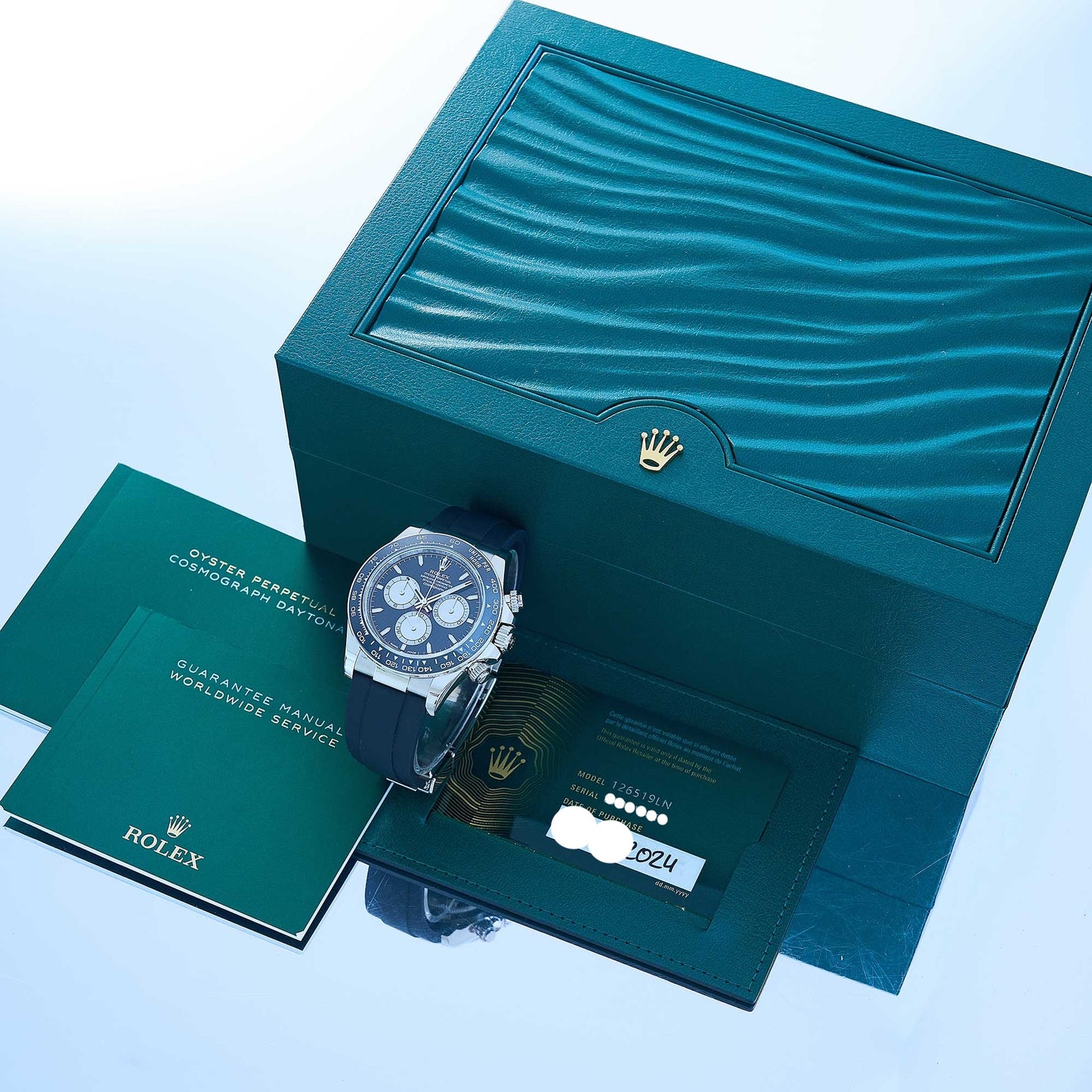 Rolex Daytona Ref. 126519LN - "Very good" condition - Fullset