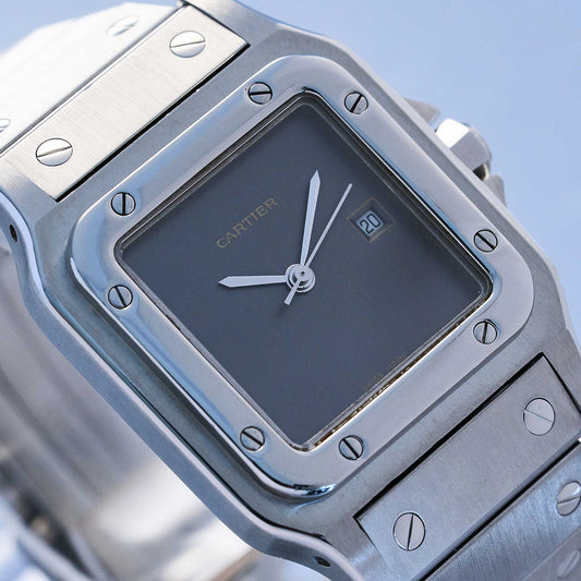 Cartier Santos Ref. 2960 - "Very good" condition - "Ghost" service dial