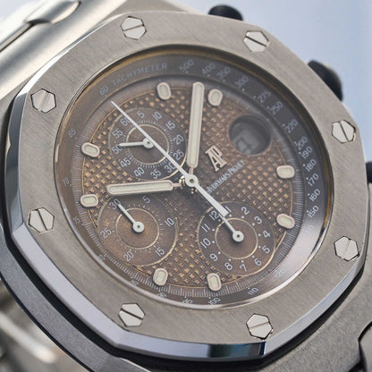 Audemars Piguet Royal Oak Offshore Chronograph Ref. 25721ST - "Very good" condition - Incredible Patina - Extract