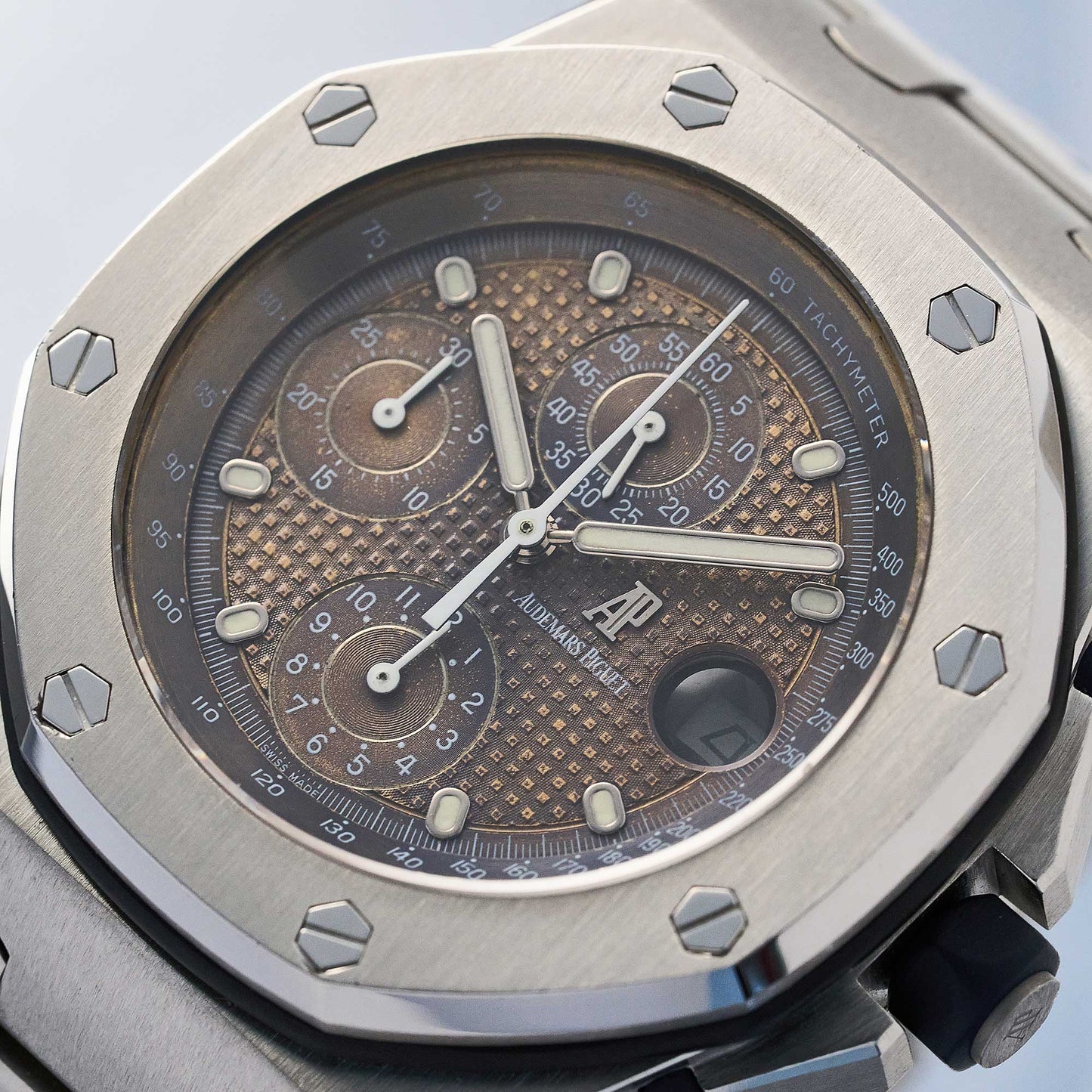 Audemars Piguet Royal Oak Offshore Chronograph Ref. 25721ST - "Very good" condition - Incredible Patina - Extract